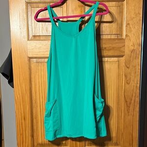 Teal Sleeveless Women's Top